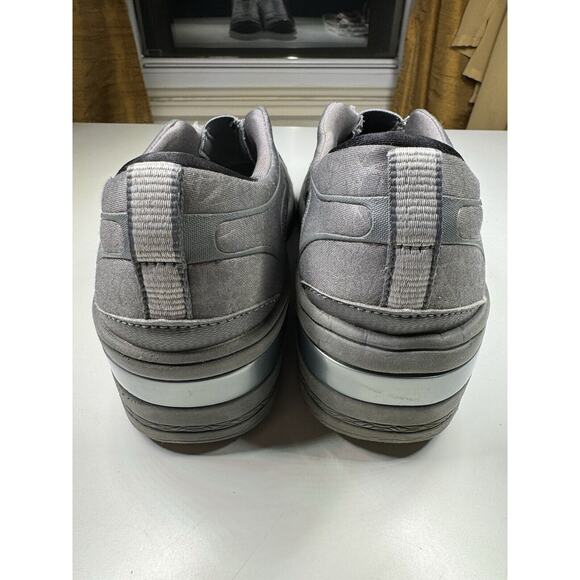 BZEES Derive Wedge Slip On Sneakers Gray Cloud Mesh Top Cloud Technology Sz 7.5 - Picture 6 of 10